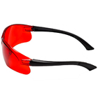 Очки защитные для работы с лазерными приборами ADA VISOR RED Laser Glasses красные — Фото 3